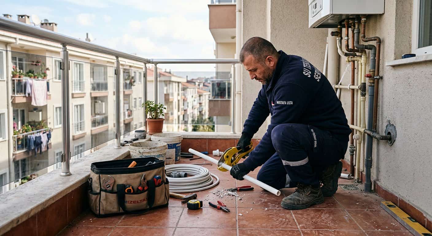 İstanbul Anadolu Yakası su tesisatçısı