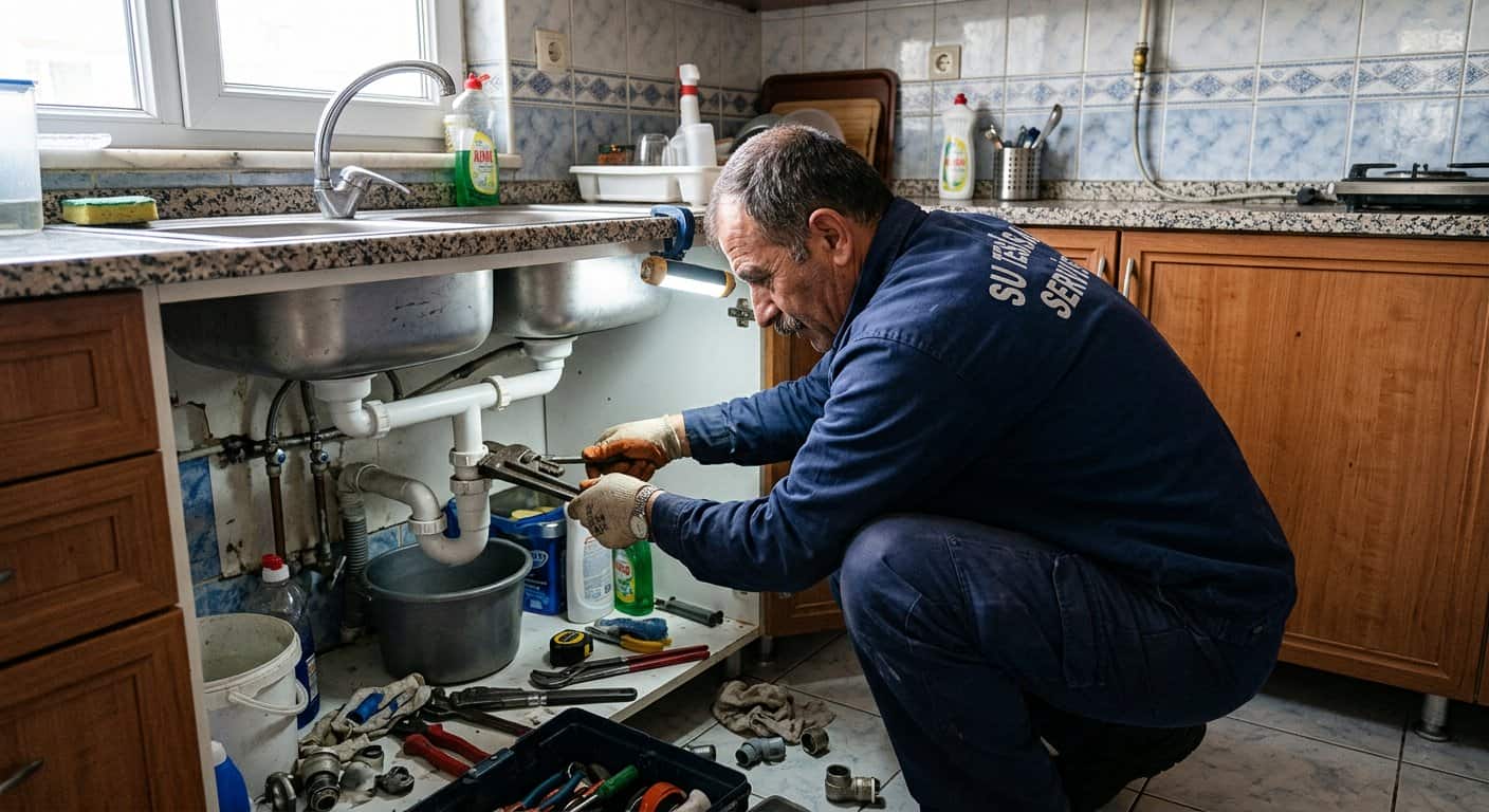 Lavabo Açma Servisi bağlantı kontrolü